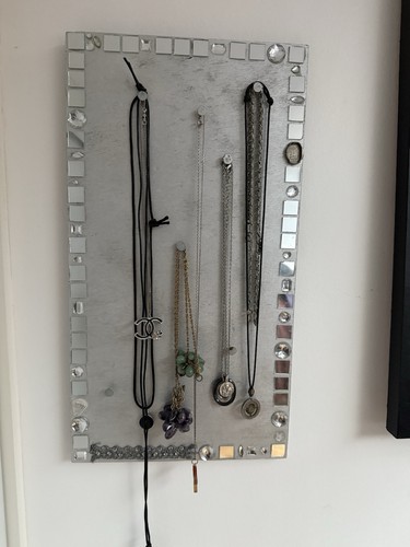Cadre porte bijoux bois - cadre,