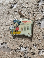 Pin Trading Mickey Minnie Calendrier Pin's Tokyo Disney Naissance Disneyland