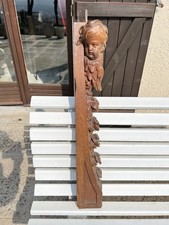 fronton chêne XIX siècle