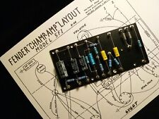 Planche Tourelle non Assemblé Kit pour FENDER Champ 5E1 5F1 Tweed Ampli Guitare