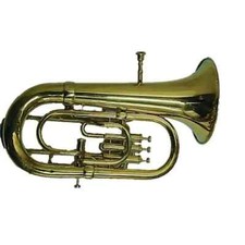 Bb/F 4 Valve Flat Brass Finishing Euphonium Musical instrument