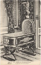 FONTAINEBLEAU 77 Le Berceau du Roi de Rome uncirculated postcard Dragon Editions No.73