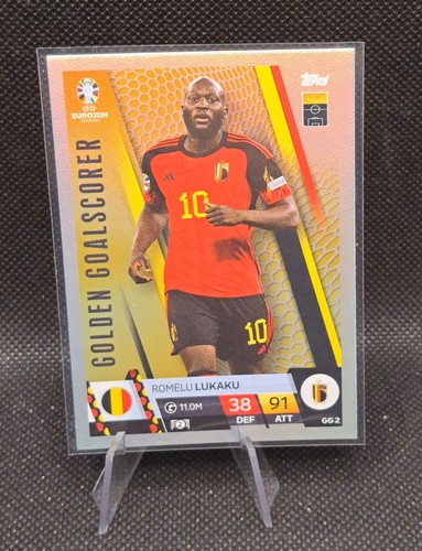 Lukaku card belgium - -, golden