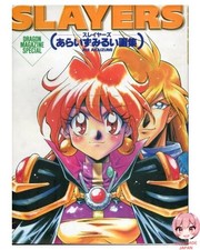SLAYERS Araizumi Rui Art Book Dragon Magazine Special