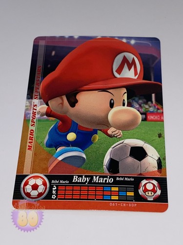Carte amiibo mario sports - carte,