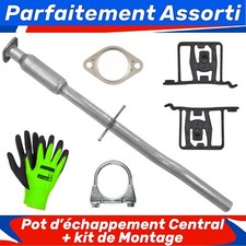 Pot d’échappement central pour Mini Cooper R50 R52 R53 Hayon, Cabrio 1.6 01-08