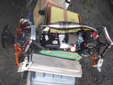 HPI Baja 5B Used Scale Gas RC Buggy Truck Free Shipping From Japan