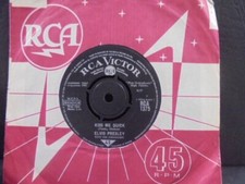 ELVIS PRESLEY " KISS ME QUICK " Or.UK RCA " EX+ " COND.IN Or.SL.