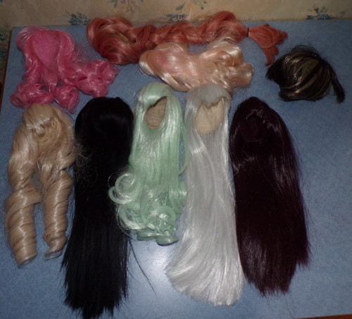 Pullip wig lot 9 - ,