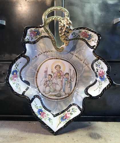 Plat faïence bequet - plat,