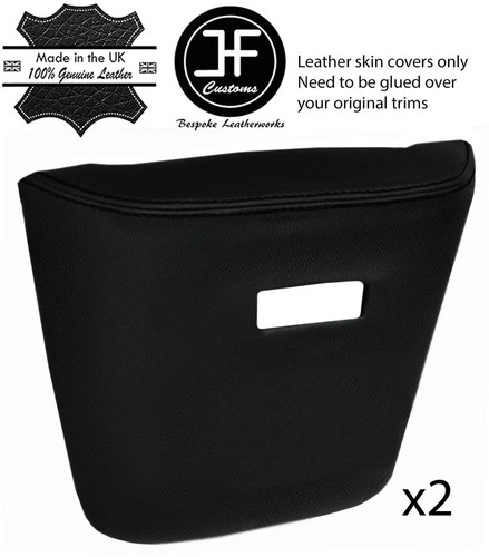 Couvre accoudoir cuir noir - couvre-accoudoir, en