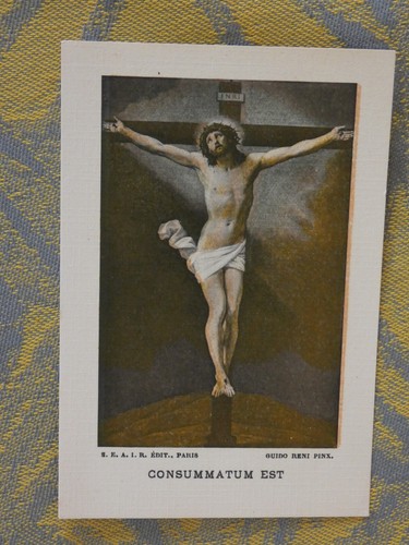 Image pieuse christ croix - ,