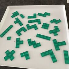 2013 BLOKUS Tiles Replacement Pieces Parts Green Complete Set 21 Pieces B1
