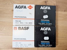4x PEM 468 reel to reel tape