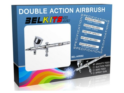 Belkits set aérographe double - set,