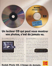 1993 KODAK ADVERTISING ADVERTISEMENT CD Player Picture of Tomorrow