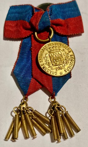 Medaille boutonniere ville - ,