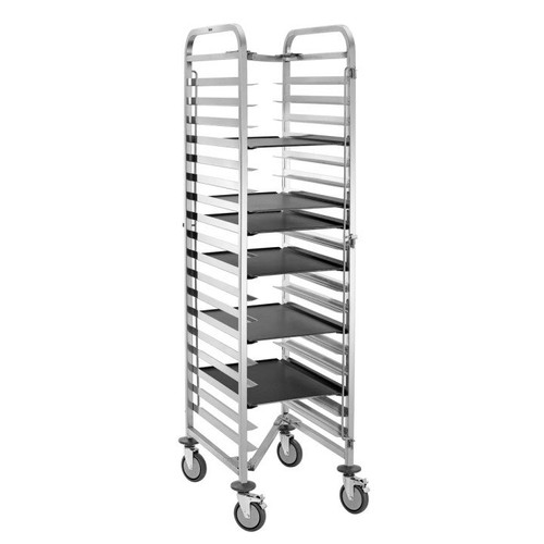 Chariot inox glissières - inox,