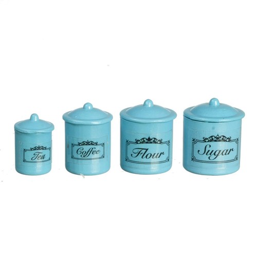 Poupées maison bleu boites - poupées,