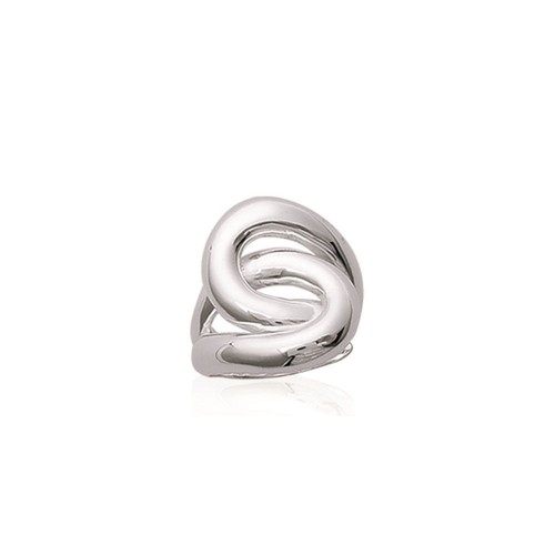 Bague nœud entrelacés argent