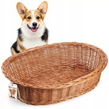 Chiens et chaises longues KADAX en osier