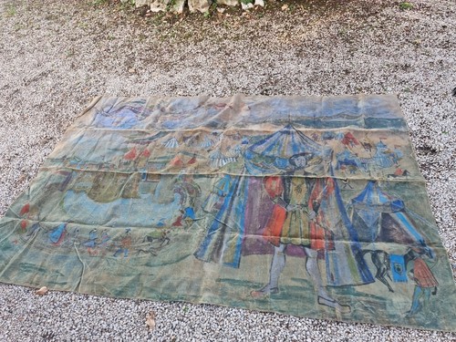 Peinture ancienne huile sur - huile,