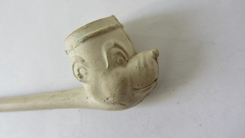 Pipe terre cuite - terre,