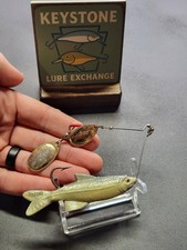 Vintage Mepps Aglia Double Blade Minnow Spin.  Spinnerbait Fishing Lure.