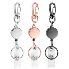 Lot de 3 porte-badges