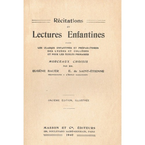 Récitations lectures - rÉcitations,