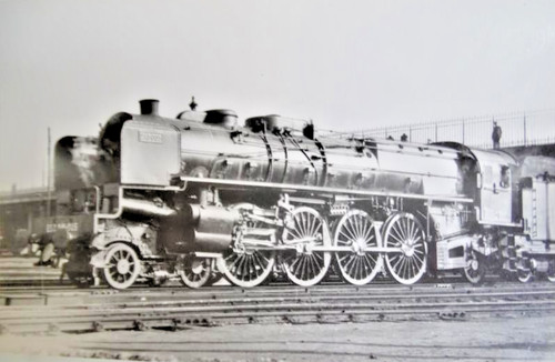 Carte photo cpa train - carte,