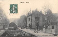 CPA 46 LUZECH LA GARE / TRAIN