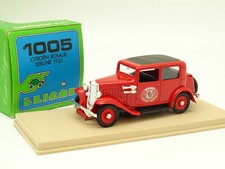 Eligor 1/43 - Citroen Rosalie Pompiers 1933 1005