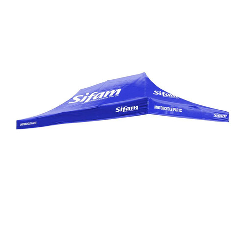 Toit barnum bleu 3m pour - bleu, 6m