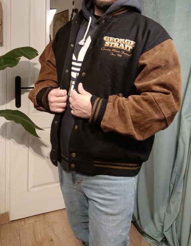 Blouson teddy varsity vintage - teddy,
