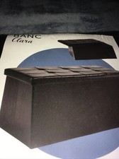 SONGMICS Banc avec Espace de Rangement, Siège, Coffre de Rangement Neuf