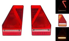 2X LED Feu Arrière Triangle