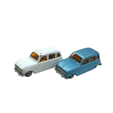 Lot of 2 x Norev Mini Jet Renault 4L