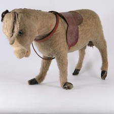 âne recouvert peluche