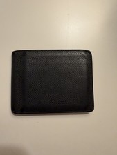Louis Vuitton Taiga Slender Wallet Black M30539