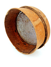 ANCIEN PETIT TAMIS EN BOIS