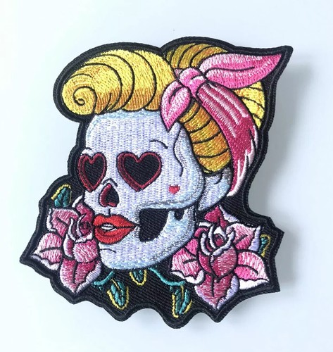 Patch ecusson tete mort - ecusson,