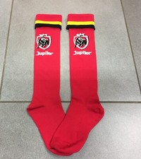 PAIRE DE CHAUSSETTES FOOT RED DEVILS BIERE BELGE BELGIAN BEER BIER JUPILER RARE