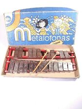 Soviet vintage children's metalophone. Good condition. USSR