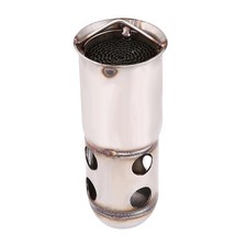 Chicane Echappement Moto 51mm En Acier Inoxydable Universel Tuyau 'échappement