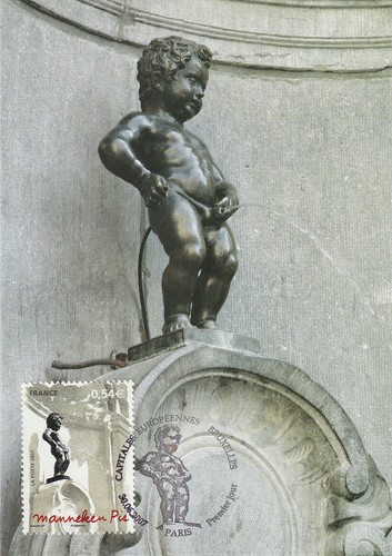 Carte 1er jour - , capitales