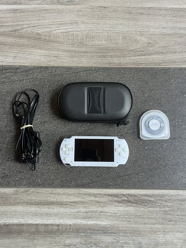 Console sony psp 1000 blanche - console,