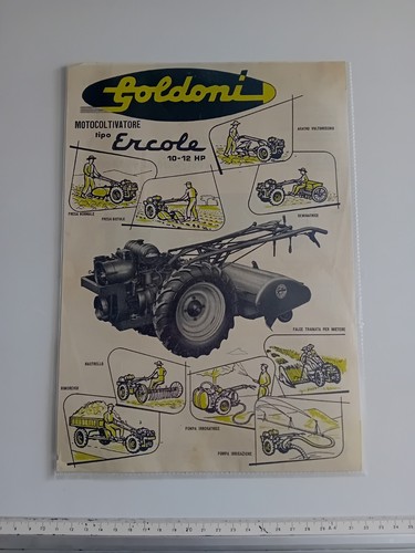 Brochure motoculteur goldoni - brochure,