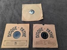 lot disques  phonographe gramophone Pathé grenier
