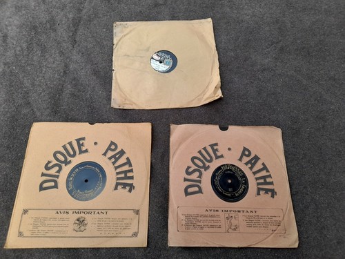 Lot disques phonographe - disques,